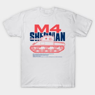 M4 Sherman | World War 2 Vehicle T-Shirt